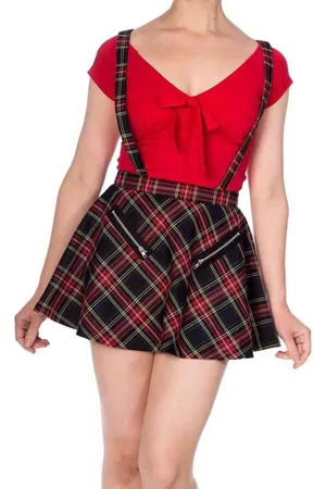 Dancing Days Highlife Pinafore Korte rok - XL