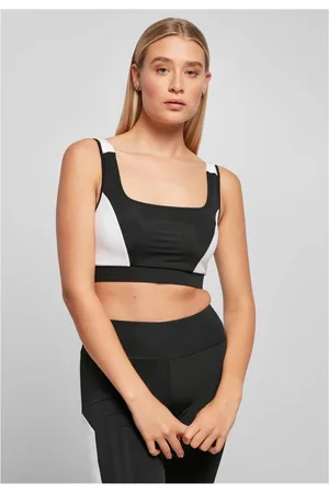 Urban classics Color Block SportBH - XL - /Wit