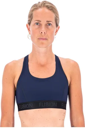 FUSION Womens Top - Sport BH - Navy / Donkerblauw - Maat L