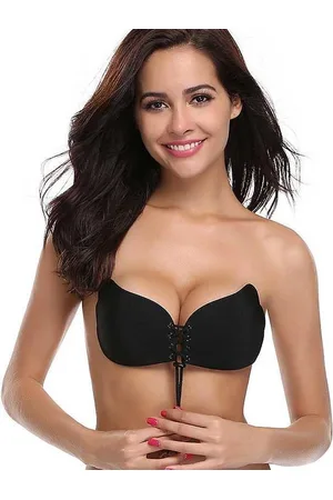 Merkloos Push-up plak bh met vetersluiting | Cup A | Sexy Lingerie