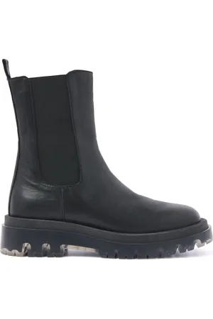 Lazamani Dames Chelsea Boots 67.071 Black | | Leer | Maat 40 | LA67071black