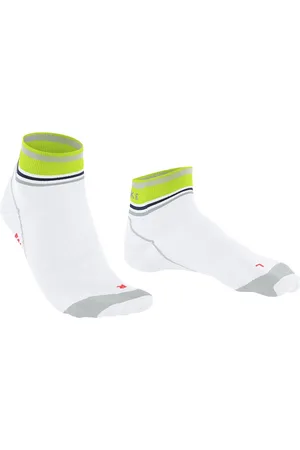 Falke BC Impulse Reflect Short unisex biking sokken - wit (white)