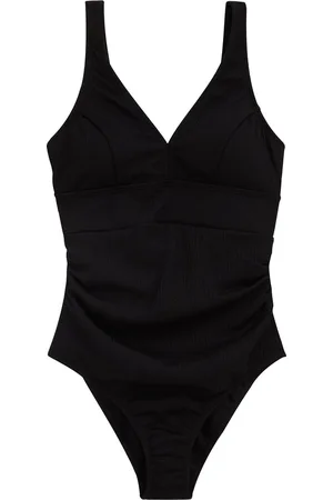 WE Fashion Dames badpak met structuur