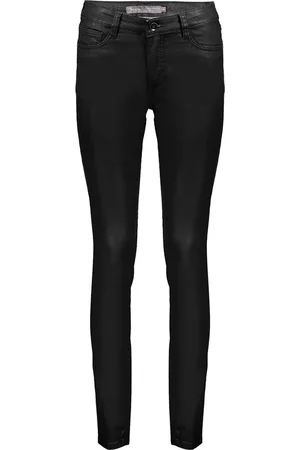 Geisha Broek Skinny Jeans 31538 10 Black Dames Maat - XS