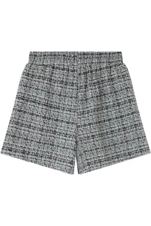 Grace & Mila Zwarte tweed short Ivan