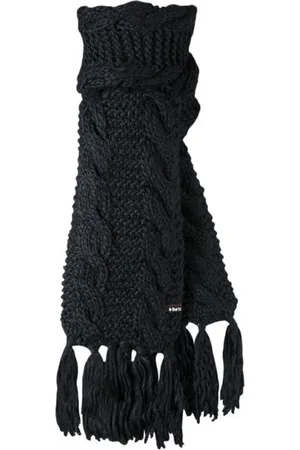 Barts Grain Scarf Black Maat One Size