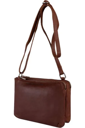 Cowboysbag Kleine Crossbodytas / Schoudertas Dames - Leer - Plumley