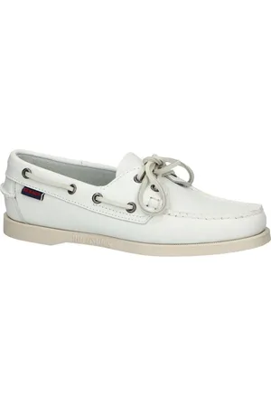 SEBAGO Witte Bootschoenen Dockside