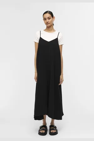 Object Object Objcarina Bia S/l Dress Div Jurken Dames - Kleedje - Rok - Jurk - - Maat 36