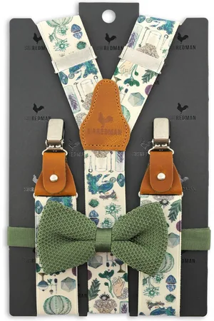 Sir Redman Bretels met strik - bretels combi pack Vintage Science Soiree