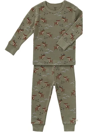 Fresk 2-Delige pyjama Deer Olive size 1 years