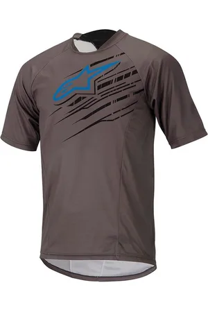 Alpinestars Mesa Korte Mouw Enduro Trui Grijs M Man