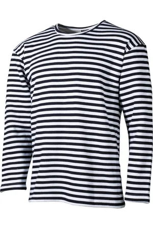 MFH Russisch shirt - winteruitvoering - wit met blauw - lange mouw - wintermodel - MAAT XXXL - OVER-SIZED
