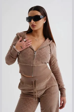 Juicy Couture Marissa Monogram Hoodie S