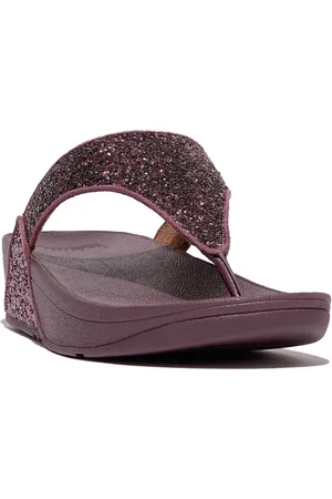 FitFlop Lulu Glitter Toe-Thongs PU Glitter - Maat 37