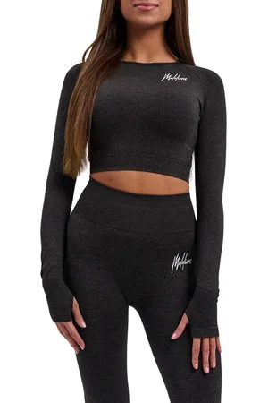 Malelions Sport Seamless Cropped Shirt Dames - Maat XS/S