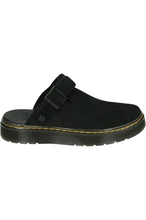 Dr. Martens CARLSON BLACK E H SUEDE - Dames slippers - Kleur: - Maat: 38