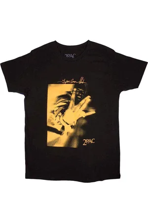2Pac Tupac - Fingers Orange Tone Heren T-shirt - M