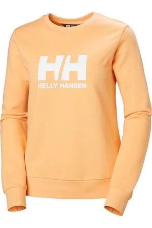 Helly Hansen Logo Crew 2.0 Sweatshirt Oranje S Vrouw