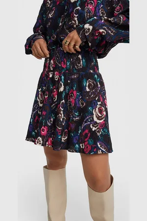 Alix the label 2308222330 Ladies woven paisley flower skirt
