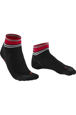 Falke BC Impulse Reflect Short unisex biking sokken - zwart (black)