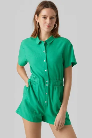 VERO MODA VMMYMILO SS PLAYSUIT - Bright