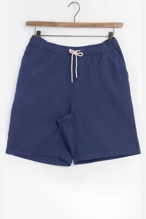 Sissy-Boy Donkerblauwe mousseline shorts