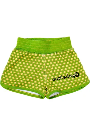 Ducksday Short - unisex - Funky Green - 122/128 - 8 jaar - valt klein