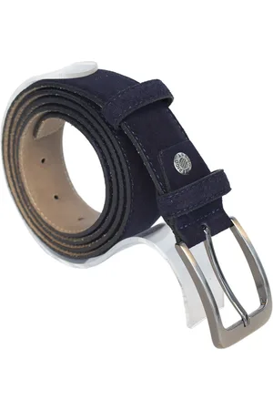 ARRIGO BELLO Riem Heren - Riem Dames - Suede - 3.5 cm - Totale Riem Lengte 135 cm (Taillemaat tot 115 cm)