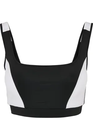 Urban classics Color Block SportBH - S - /Wit