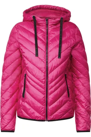 CECIL Gewatteerd jack met afneembare capuchon - kleur - maat M
