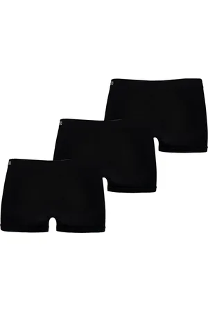 Apollo Dames Basic Hipster - Bamboo naadloos - maat L - 3-pack - zwart