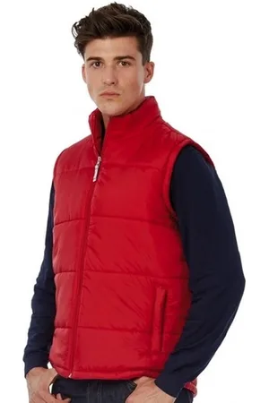 B and C Gewatteerde bodywarmer voor heren - - Nylon - Outdoor - Vrije tijds jas XXL