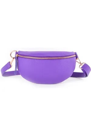 Giuliano Lederen Bumbag/Heuptas - - made in Italy
