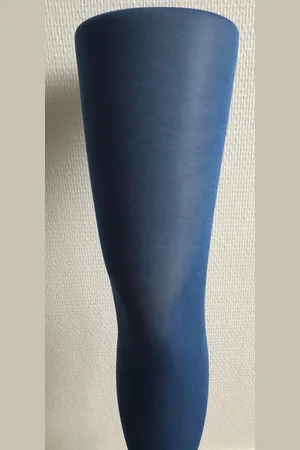 Pretty Polly Panty - Opaque - Panty - Dikke Panty - Verstevigd Teenstuk - 40 Den. - Small - 34/40 - Denim