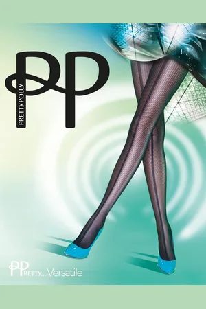 Pretty Polly Panty - Fashion - Panelled Mesh Frontseam - One Size - 36/42