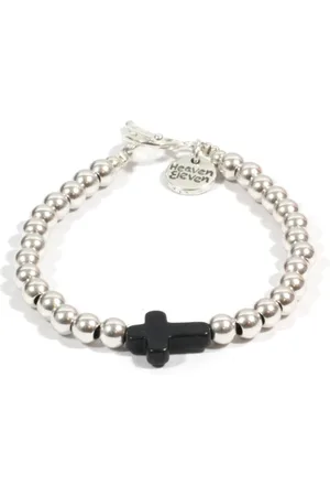 Heaven Eleven Dames Armband zilver plating - kruisje