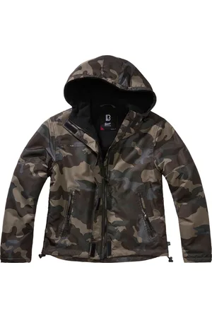 Brandit Ladies Windbreaker Frontzip Windbreaker dark camo L Polyester - Basics