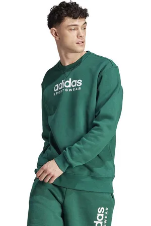 adidas All Szn Fleece Graphic Sweatshirt Groen 2XL / Regular Man