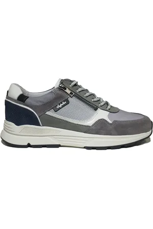 Australian Sneaker Connery 15.1646.02-K07 Grijs Blauw Combi Wijdte H