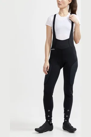 Craft Fietsbroek lang met bretels Dames - ADV BIKE SUBZ LUMEN BIB TIGHTS W BLACK-L
