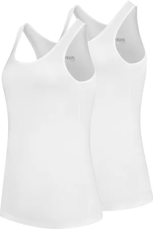 Apollo 2-pack dames hemden bamboe