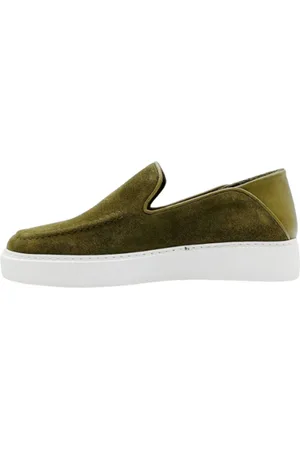 Merkloos A Brand Footwear - Heren Loafers - Heren Instappers - Suède Leer - - Maat 40
