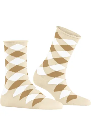Burlington Sandy damessokken - beige (cream)