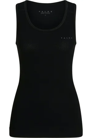 Falke Dames tanktop Wool-Tech Light - thermoshirt - (black)