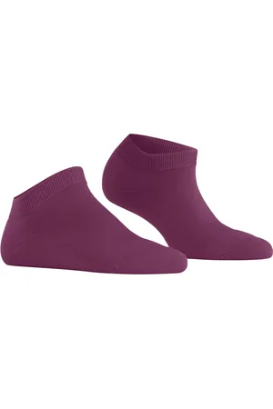 Falke ClimaWool dames sneakersokken - (hibiscus)