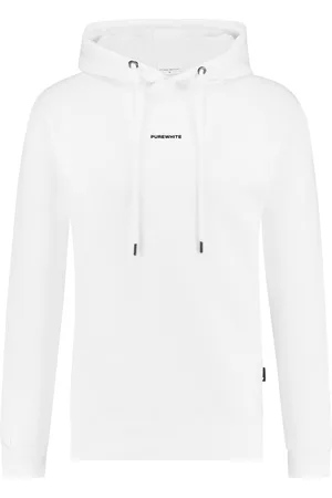 Purewhite Heren Slim fit Sweaters Hoodie LS - - Maat XXL
