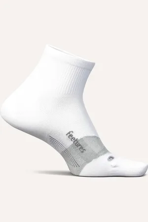Feetures | Elite | Ultra Light | Quarter V2 | Hardloopsokken | Unisex | White | 47-51