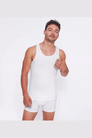 Sloggi Men GO ABC 2.0 Tank Top 2P Heren Onderhemd - WHITE - Maat L