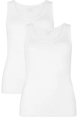 Bamboo Basics Comfortabel & Zijdezacht Anna - Bamboe Singlet (Multipack 2 stuks) Dames - - XL